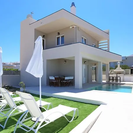 Villa Constantino With Heated Pool Kato Gouves Exterior photo